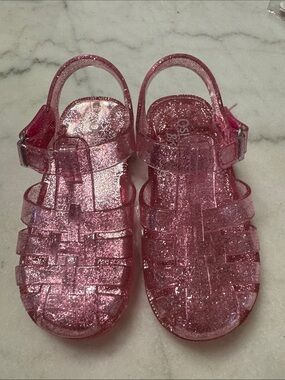 OshKosh B'gosh Sparkly Pink Jelly Sandals